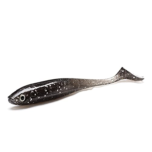 Señuelos de Pesca Blandos, Señuelo Suave uds/Lote Flash T-Tail señuelo Suave Cebo 84mm/5g Cebo de Silicona señuelo Pesca al Aire Libre Cebo Falso Cebo de pez de Cola de Roca Simple y práctico