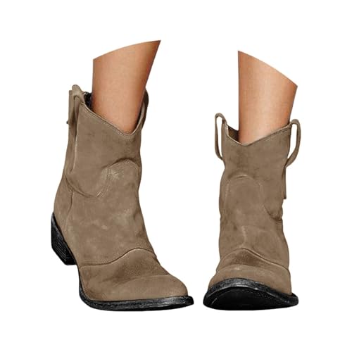 Botas Mujer Invierno Nieve Piel sintética Cálido Zapatos Botines Forradas Planas Botas Senderismo Snow Botas Antideslizante Sneakers para Exterio Casuales Caminar Original