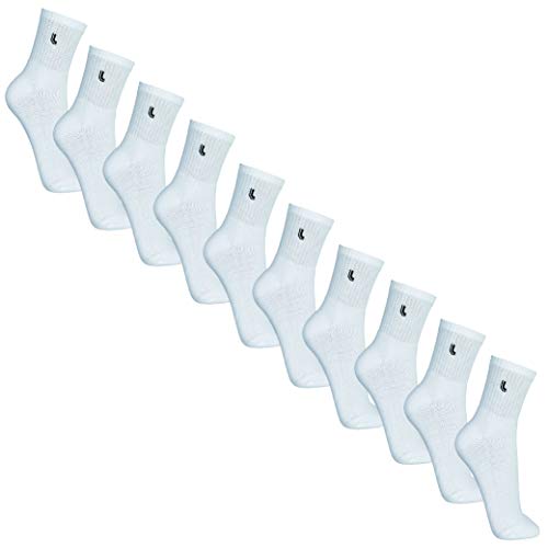 Kit com 10 Meias Sport Lupo AM Especial Branco 37 - 40