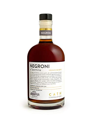 CATH"cocktail at home" NEGRONI a Taormina