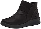 Clarks Women's Sillian 2.0 Rise Ankle Boot, Black Synthetic, 7