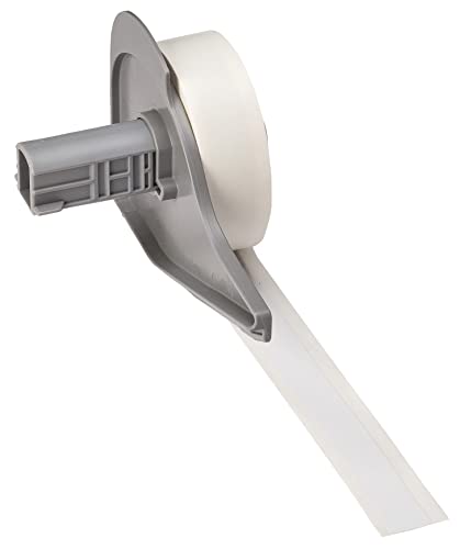 Brady All Weather Permanent Adhesive Vinyl Label Tape for M710 and BMP71 Printers - 0.5" x 50', White. M7C-500-595-WT