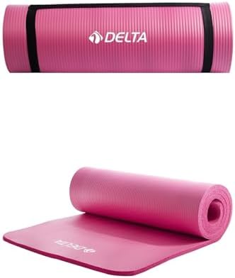 Delta Konfor Zemin 15 MM Taşıma Askılı Pilates Minderi Yoga Matı, Lila, 15 MM - Görsel 6