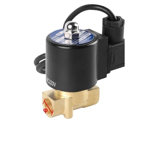 Électrovanne laiton 3/8 NPT 120V CA NBR normalement fermée - 3
