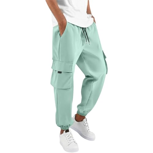 Pantalon chasse homme cargo en coton confortable pour la randonnée en grande taille