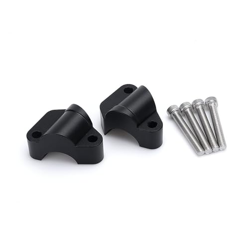 Riser Guidon Tiger 1200 GT Pro 2023-2025 rehausseur aluminium noir