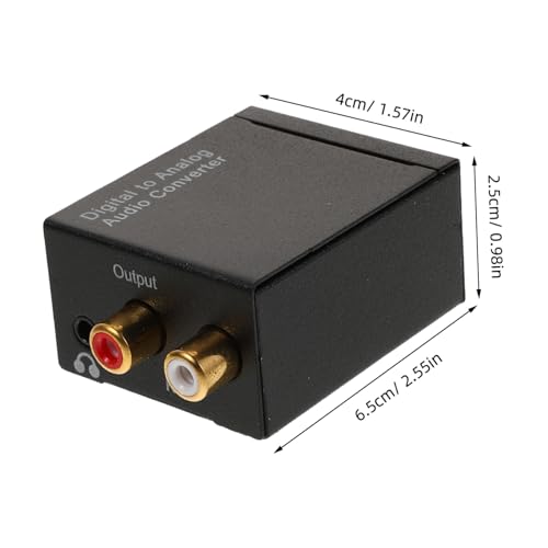 Convertidor de audio digital analógico para conectar tele nueva a equipo antiguo 2