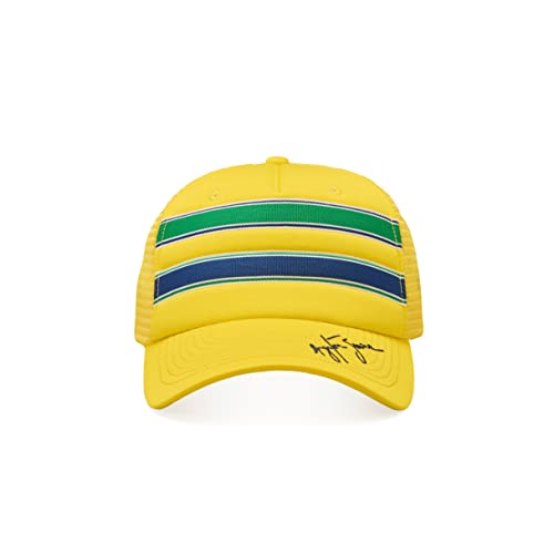 Ayrton Senna Cappellino a Righe Amarillo, Talla