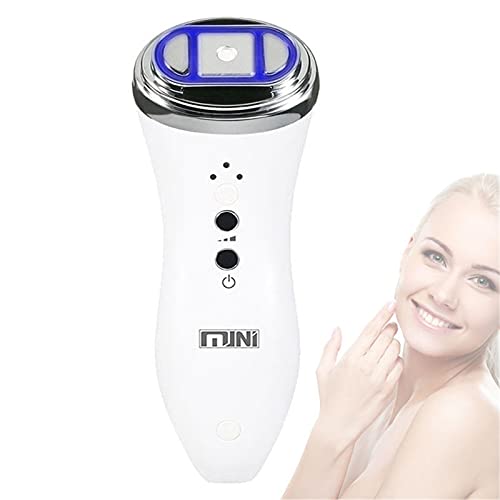 Mini Máquina HIFU para Cara y Cuerpo Portátil Máquina de Belleza HIFU para Uso doméstico Profesional, Rejuvenecimiento Facial Anti Envejecimiento Arrugas Eliminar Ojos Arrugas