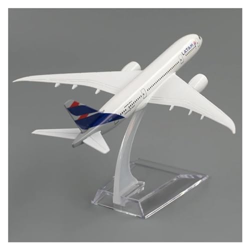 Avión Boeing 787 LATAM para maquetas de aeropuertos: réplica de aleación 14cm 4