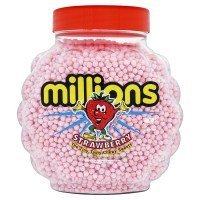 Słoik z milionami truskawek cukierków 2,27 kg