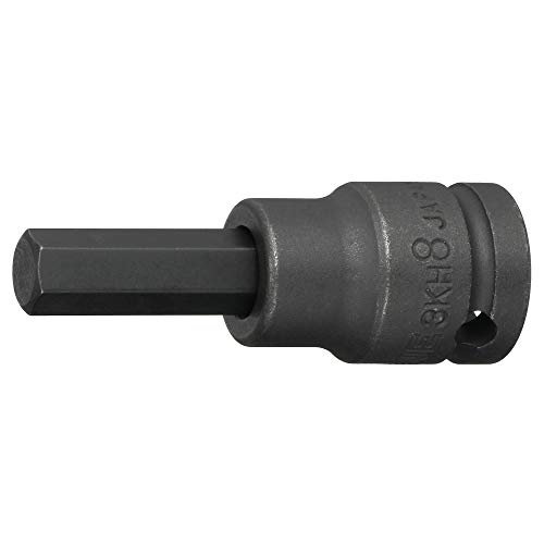 Tone HP3KH-08 Hexagon Socket (Strong Type), 0.3 inch (9.5 mm) Drive Angle (3/8 mm), Double Side Width 0.3 inches (8 mm)