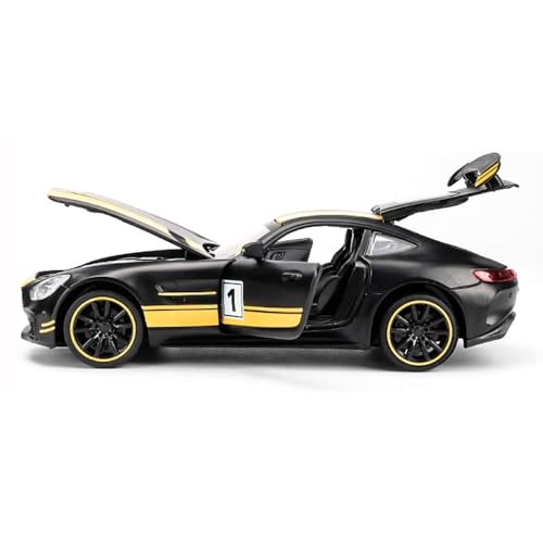 Image of Diecast Metal AMG GTR 1:32 Model Car Exclusive Alloy Metal Pull Back Die-cast Car Pullback Toy car with Openable Doors & Light Music Best Gifts Toys Kids