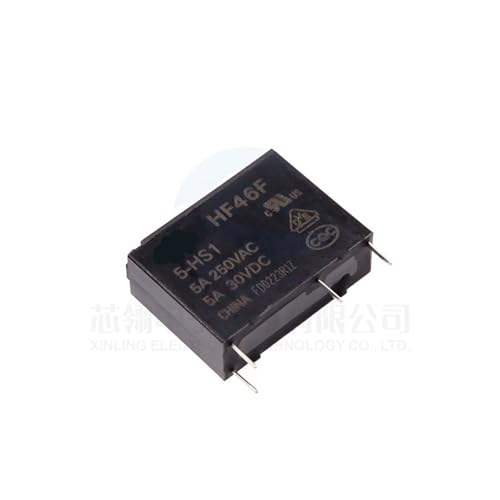 Relais HF46F-12-HS1 pour remplacer un commutateur défectueux 12V 5A 4 pins