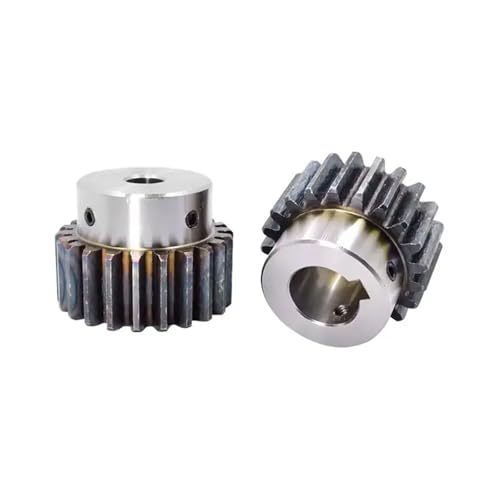 Engranaje recto m1,5 de 22 dientes para motores con eje de 15 mm 3