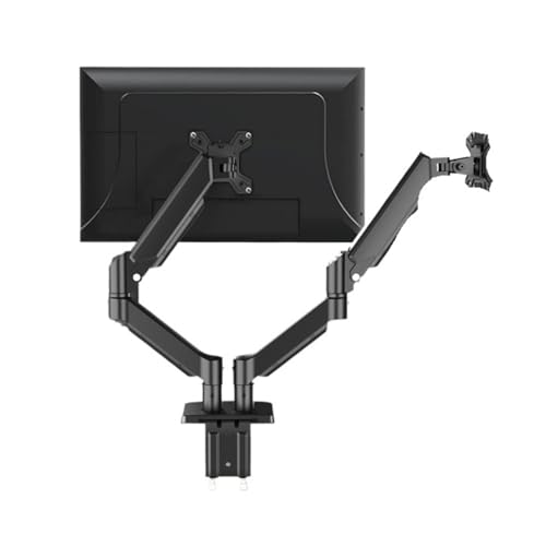 Support d'écran d'ordinateur double bras articulé réglable en hauteur