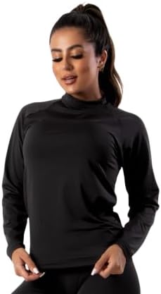 Blusa Térmica Poliamida Segunda Pele Manga Longa Com Proteção Uv ...