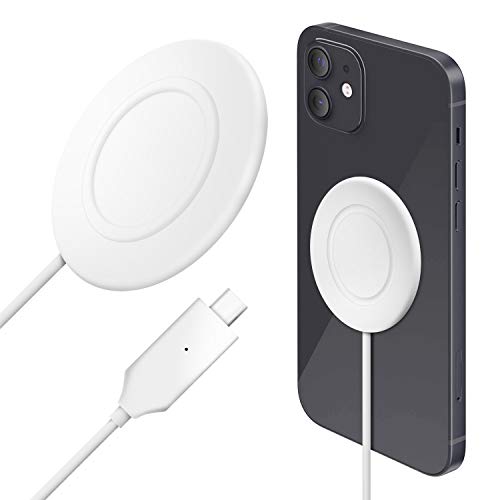 【マグネット搭載】iphone12用 ワイヤレス充電器 PD15W Qi急速充電器 ワイヤレスチャージャー 磁力でピタっと 置くだけ充電 磁気Type-c Qi認証 iPhone 12 /12 Mini/ 11 Pro/XS XR/X / 8 / Samsung Galaxy S20 / S10/ Note10 などのQi機種対応 【マグネット搭載】iphone12用 ワイヤレス充電器 PD15W Qi急速充電器 ワイヤレスチャージャー 磁力でピタっと 置くだけ充電 磁気Type-c Qi認証 iPhone 12 /12 Mini/ 11 Pro/XS XR/X / 8 / Samsung Galaxy S20 / S10/ Note10 などのQi機種対応