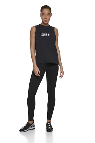 DKNY débardeur de sport femme noir XS haut sans manches respirant