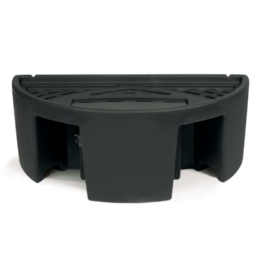 Atlantic Water Gardens Basin Kit for Formal Waterfall Spillways, for 24-inch Spillways black