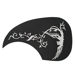 Pickguard, motif d’hirondelle de plaque de protection anti-rayures pour la fête(Argent) - Les Beatles, Paul McCartney, John Lennon, RIngo Starr, George Harrison Pickguard, motif d'hirondelle de plaque de protection anti-rayures pour la fête(Argent) – Image 6