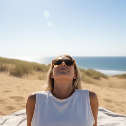 Image of CARVE Bohemia Sunglasses Timeless Rounded Shades, Classic Fit, 100% UV Protection