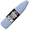 The Original GORILLA GRIP Ironing Board Cover and Pad, Silicone Coating, Thick Scorch Resistant Padding, Heavy Duty Iron Covers Standard Boards, Hook and Loop Fastener Strap, Blue, 15x54