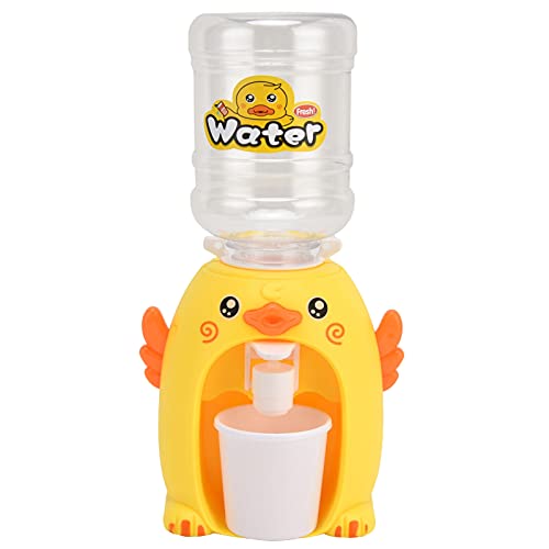 Mini dispensador de água, brinquedo dispensador de bebidas de desenho animado, bebedouro modelo infa