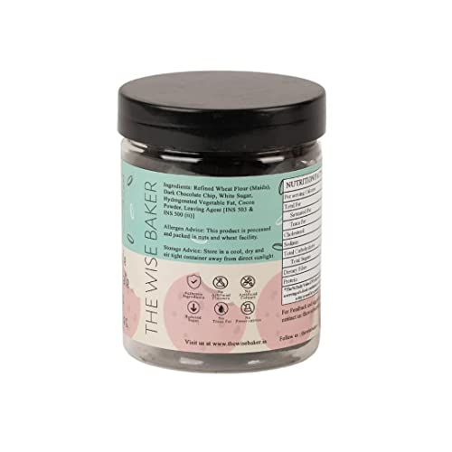 Image of The Wise Combo of Baker Double Chocolate Chip Cookies 200 GM with Almond Honey Oatmeal Cookies 200GM