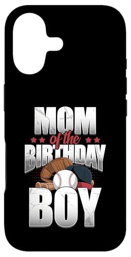 Mom Of The Birthday �j�̎q �}�b�`���O �싅 �a���� �X�}�z�P�[�X iPhone 17 �p