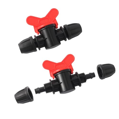 Riego botánico eficiente con la válvula para manguera de 8 mm y bloqueo 5