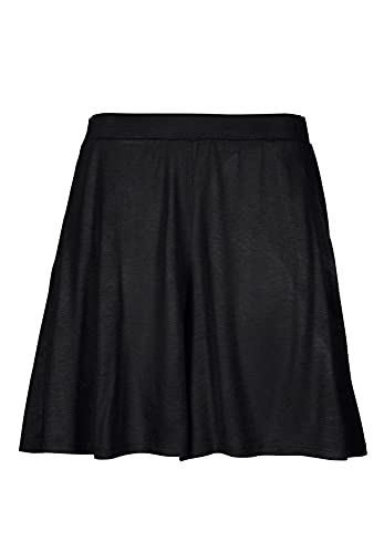 Ellos Women's Plus Size Flowy Shorts - 26/28, Black #TOP5