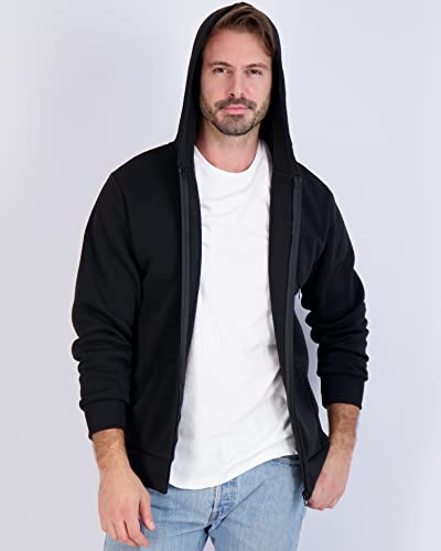 3 Pack: Men’s Track Fleece Long Sleeve Full Zip Up Hoodie Track Windbreaker Workout Running Jacket Fleece Sports Casual Outdoor Hiking Performance Active Gym Athletic Pullover Sweatshirt Set 8, 3Xl #TOP1