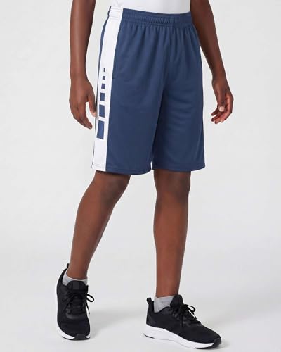 Image of Real Essentials 5 Pack: Boys' Dry Fit Basketball Shorts for Youth Kids Teens - Athletic Running Soccer Sports with Pockets
