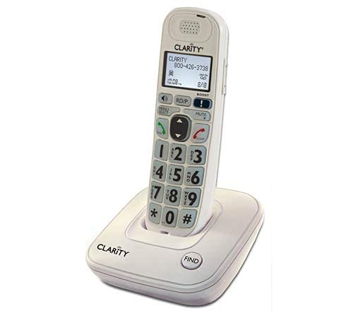 Clarity D704 DECT 6.0 Teléfono inalámbrico amplificado miniatura 1