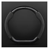 Esta funda para volante proporciona un agarre seguro y resistente al calor, garantizando una sujeción firme al volante.