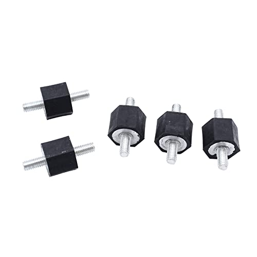Nawwgy M6 Rubber Mounts Anti-Vibration Block Car Bobbins for B4 MK2 191201256 Air Compressors Engine Water