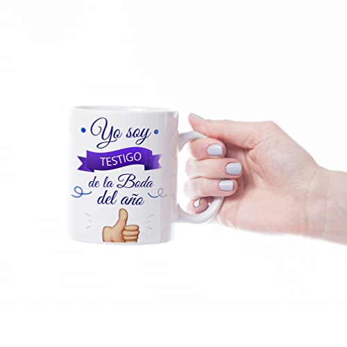 Taza Personalizada para Boda| Testigo de Boda| Regalos Personalizados | Regalos para Bodas | Día especial | (300)