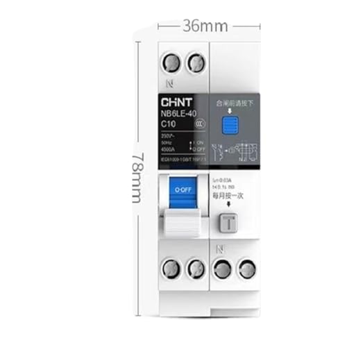 Disjoncteur différentiel 20A protège votre maison des fuites de terre et surcharges