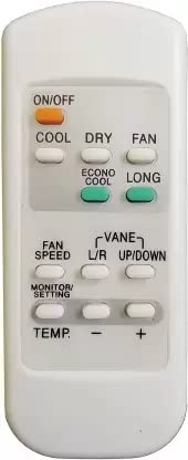 Image of Ehop Compatible Remote Control for Mitsubishi AC VE-228