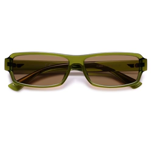 VANLINKER Retro Rectangle Polarized Sunglasses for Women Men Vintage 90s Small Trendy 2025 Sunnies VL98523