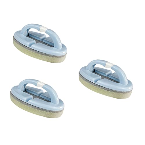 Ciieeo 3pcs Fold Scrub Brush Handheld Cleaning Brush for Swimming Pool Random Color