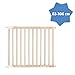Badabulle Deco Pop, ausziehbares Babygitter aus Holz | 63 bis 106 cm breit | Druck- oder Schraubgitter für Babytüren und Treppengitter