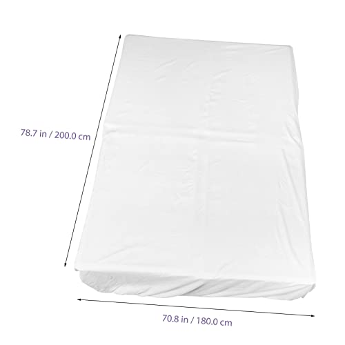 Drap-housse coton pour matelas fin de lit d'appoint - 5