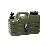 Contenitore per l'acqua Secchio portatile for stoccaggio dell'acqua Contenitore for acqua senza BPA, brocca for acqua alimentare, serbatoio for acqua potabile for campeggio, picnic, barbecue e stoccag