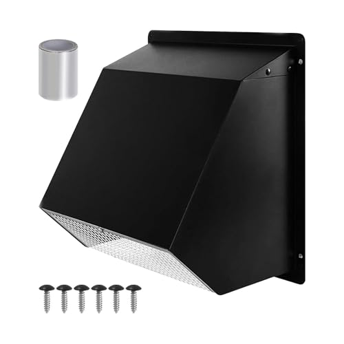 Outside Dryer Vent Covers for House,Dryer Exhaust Vent Cover | AC Replacement Vents Supplies for Range Garage Laundry Roof Found