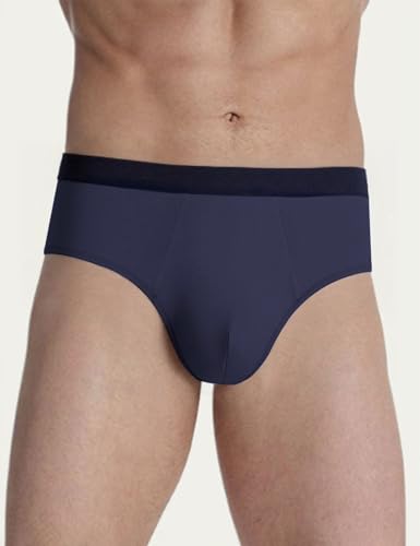 3 Pack Mens Underwear Triangle Panties Soft Breathable Underpants Low Rise Briefs2