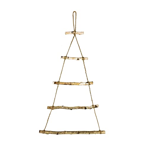 Oblique Unique Holz Weihnachtsbaum Wanddeko 60 cm – DIY Tannenbaum...
