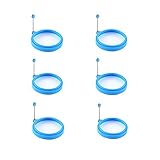Amplia gama de usos: Adecuado para tortillas caseras, panqueques, pastel de carne, donas y otras formas de comida, puede hacer deliciosas y hermosas tortillas de desayuno y magdalenas inglesas para su familia.
