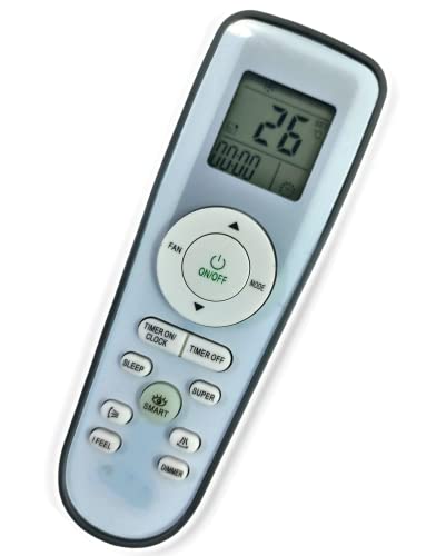 Image of EHOP Voltas Compatible Remote for Voltas Smart AC VE-181(Please Match The Image with Your Old Remote)